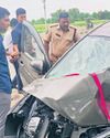 Four killed as car rams into tree in Palnadu; victims hail from Nellore