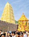 Golden chariot fest held at Srisailam