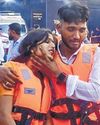 13 KILLED AS NAVY BOAT RAMS FERRY