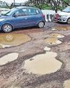 Upkeep of CRMP roads goes for a toss in city