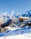 Auli Ski Resort decked up for Nat'l Winter Games