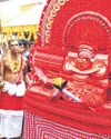 Theyyam community protests show in UAE