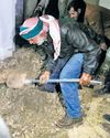 Families search for their loved ones in Saydnaya jail basement, dungeons