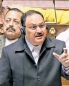 Nadda accuses Cong of trying to create 'anarchy'