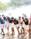 Clash erupts during KSU protest in Kannur