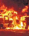 14 KILLED IN A.P. BUS-TRUCK COLLISION1