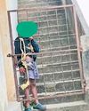 Teachers rope Class-II student to iron gate of school as punishment