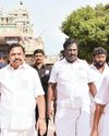 திருவொற்றியூர் வடிவுடையம்மன் கோயிலில் எடப்பாடி பழனிசாமி சுவாமி தரிசனம்4