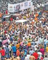 மகாராஷ்டிரம்: உத்தவ்-ராஜ் தாக்கரே கட்சியினர் தடையை மீறி பேரணி58