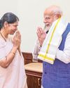 தில்லியில் பிரதமர் மோடியுடன் கனிமொழி சந்திப்பு66