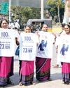 100% வாக்களிக்க வலியுறுத்தி மெட்ரோ ரயில் நிலையங்களில் விழிப்புணர்வு16