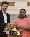 குடியரசுத் தலைவர், துணைத் தலைவருடன் முதல்வர் விஜய் சந்திப்பு குடியரசுத் தலைவர், துணைத் தலைவருடன் முதல்வர் விஜய் சந்திப்பு27