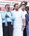 100 நாள் வேலைத் திட்டம்: திமுக கூட்டணிக் கட்சிகள் ஆர்ப்பாட்டம்0