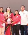 அகில இந்திய பல்கலை, நீச்சல் மகளிர் பிரிவில் எஸ்ஆர்எம் ஒட்டுமொத்த சாம்பியன்6