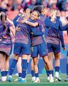 மகளிர் சாம்பியன்ஸ் லீக்: அரையிறுதியில் பார்சிலோனா மகளிர் சாம்பியன்ஸ் லீக்: அரையிறுதியில் பார்சிலோனா7