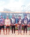 தமிழக, காரைக்கால் மீனவர்கள் 12 பேர் இலங்கை கடற்படையினரால் கைது தமிழக, காரைக்கால் மீனவர்கள் 12 பேர் இலங்கை கடற்படையினரால் கைது8