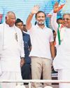 Rahul tears into BJP govt in Ballari Rahul tears into BJP govt in Ballari2