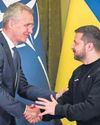 UKRAINE'S PLACE IS IN ALLIANCE, SAYS NATO CHIEF UKRAINE'S PLACE IS IN ALLIANCE, SAYS NATO CHIEF36