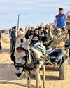 Palestinians return to flattened homes