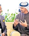 India, UAE discuss ways to strengthen ties