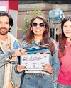 Massey and Shanaya's film wraps India schedule