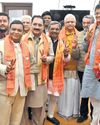 New BJP MLAs Meet Top Party Leaders, Visit L-G