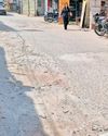 Potholes, encroachments plague South Delhi road