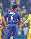 Dhoni's CSK at home in Lucknow Dhoni's CSK at home in Lucknow