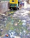 Trilokpuri fights overflowing drains Trilokpuri fights overflowing drains