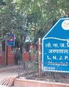 Fire safety certificate denied to LNJP hospital due to major safety lapses Fire safety certificate denied to LNJP hospital due to major safety lapses