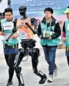 Robots Race to Finish in Beijing's First Half-Marathon Robots Race to Finish in Beijing's First Half-Marathon