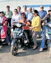NCRTC's women-only electric bike taxi service at Meerut South station