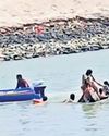 Spiritual trip turns tragic: 1 dead in Dwarka river, camel riders save 6 more43