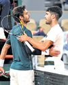 Alcaraz set for title defence after Musetti retires