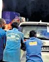 CM convoy gets stuck after taking diesel from MP pump35