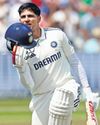 India on Top After Gill's Epic Knock50