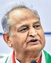 Gehlot makes U-turn and softens stand on Raj govt, bats for Sharma34