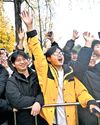 'Young fans' throng to greet Macron in China’s Chengdu on last day of visit 'Young fans' throng to greet Macron in China’s Chengdu on last day of visit48