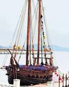 Navy's stitched sailing vessel on maiden overseas voyage to Oman37