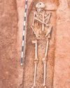 Prehistoric human skeletons, about 3K to 5K yrs old, excavated in K'taka15