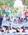 Youth Cong protests India-US trade deal, arrest of party chief Youth Cong protests India-US trade deal, arrest of party chief12
