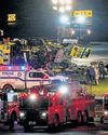 2 pilots dead as plane hits fire truck at US airport49