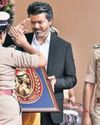 VIJAY LAUNCHES 'SINGAPPEN' FORCE FOR WOMEN SAFETY VIJAY LAUNCHES 'SINGAPPEN' FORCE FOR WOMEN SAFETY27