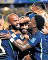 Surf up: Cunha shines as Brazil get vital win50