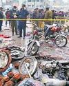 Three killed, 28 injured in blast at Lahore market Three killed, 28 injured in blast at Lahore market13