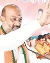  Telangana BJP president promises Ram temple, ghar wapsi3
