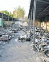 Short circuit: 100 e-rickshaws gutted in Jamia Nagar fire5
