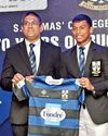 Fondre backing S. Thomas' rugby Fondre backing S. Thomas' rugby