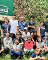 Young Geckos help restore forest near Sinharaja Young Geckos help restore forest near Sinharaja