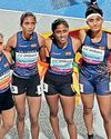 SRI LANKA WOMEN WIN RELAY BRONZE38